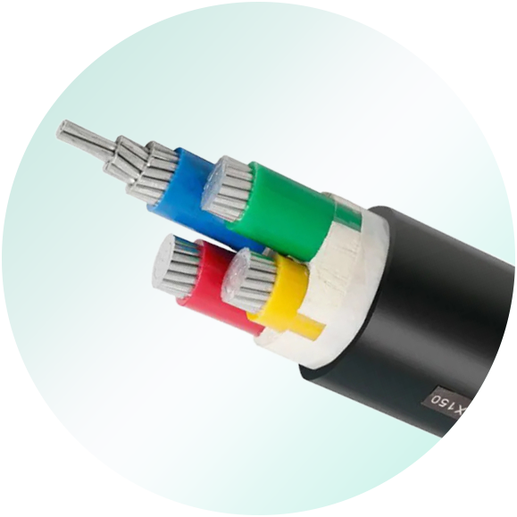NA2XY (YJLV) AL/XLPE/PVC Cable 0.6/1kV