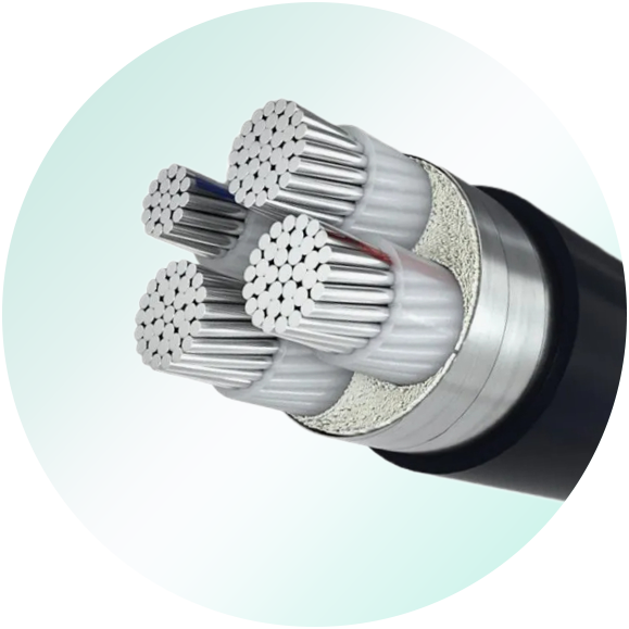 NAYBY (VLV22) AL/PVC/STA/PVC Cable 0.6/1kV