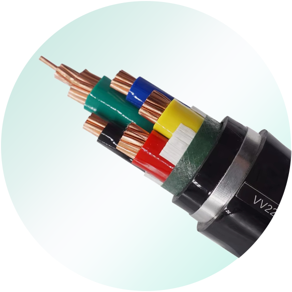 NYBY (VV22) CU/PVC/STA/PVC Cable 0.6/1kV